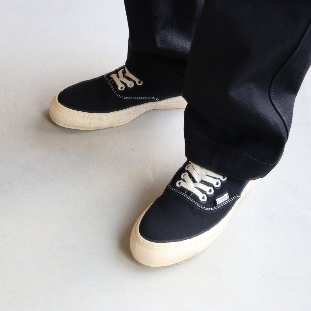 KIEFER / Canvas Low-Top Sneakers #BLACK [S16FW702]