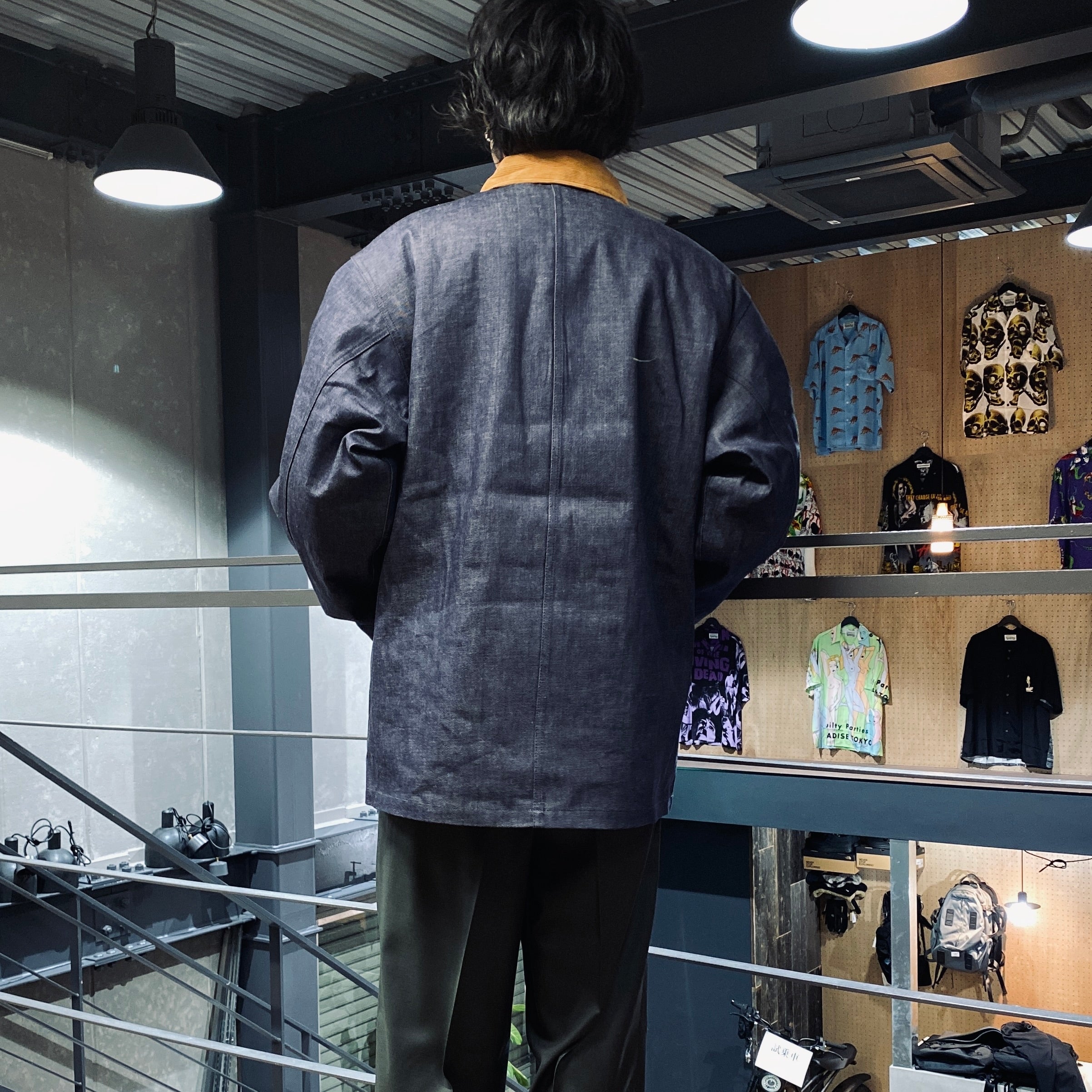 Lee | COVERALL #INDIGO [23FW-WMO-LE01]