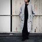 GARMENT DYE DOWN MA-1 LONG COAT 2.0 #GRAY [FST09262U0002]