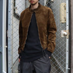 Racing Jacket (VELVET DENIM) #MOSS [M-P4-LO2]