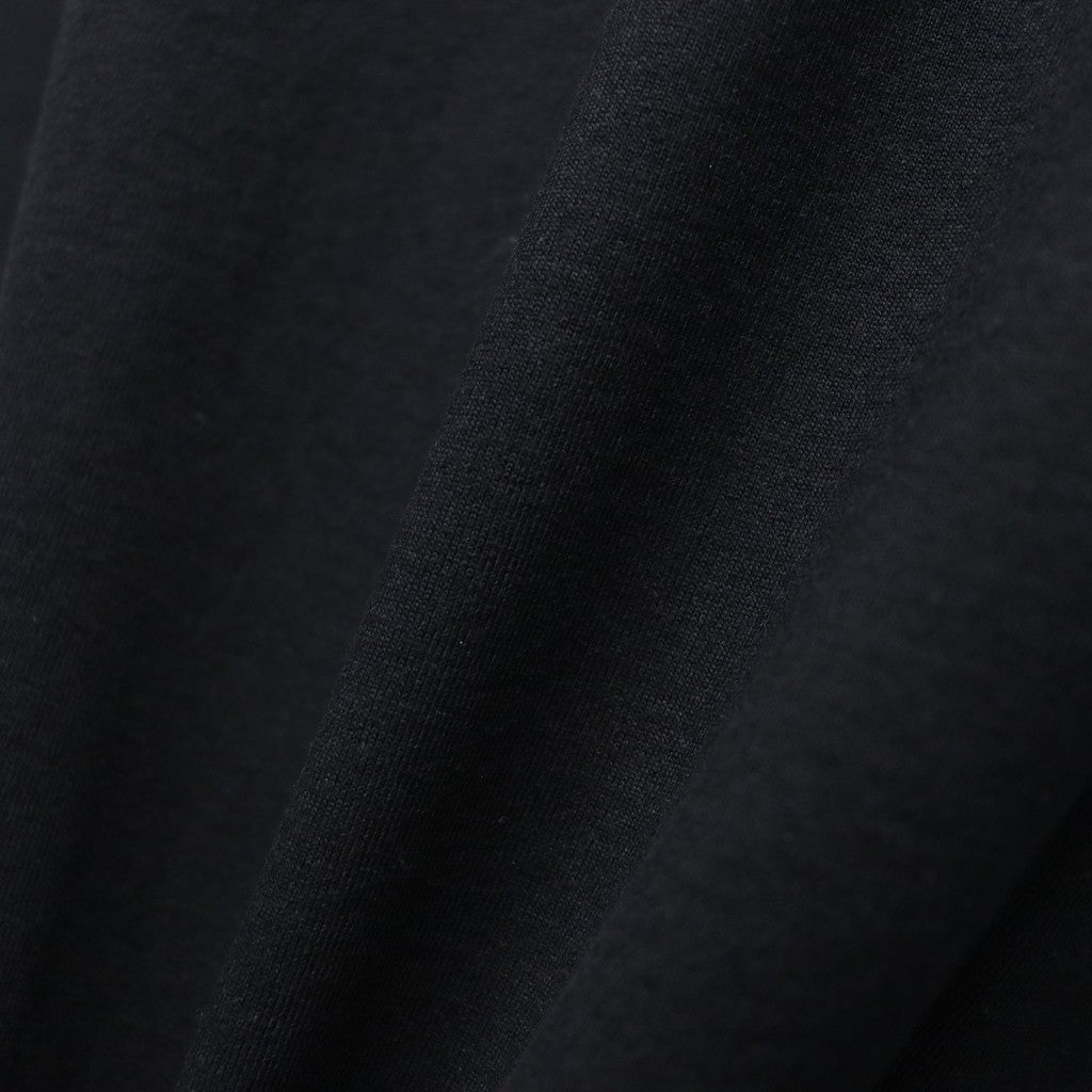 WASHED HEAVY WEIGHT CREW NECK T-SHIRT ( TYPE-6 ) #BLACK [26SS-WMT-WT07]