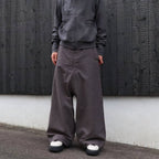MORPH YI PANTS #CHARCOAL [JI-26AW-PT03-1]