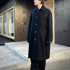 BAL COLLAR COAT ( TYPE-2 ) #BLACK [25FW-WMO-CO02]