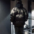 LEATHER DOWN JACKET -B- -TYPE 2- #BLACK [23FW-WMO-OD03]