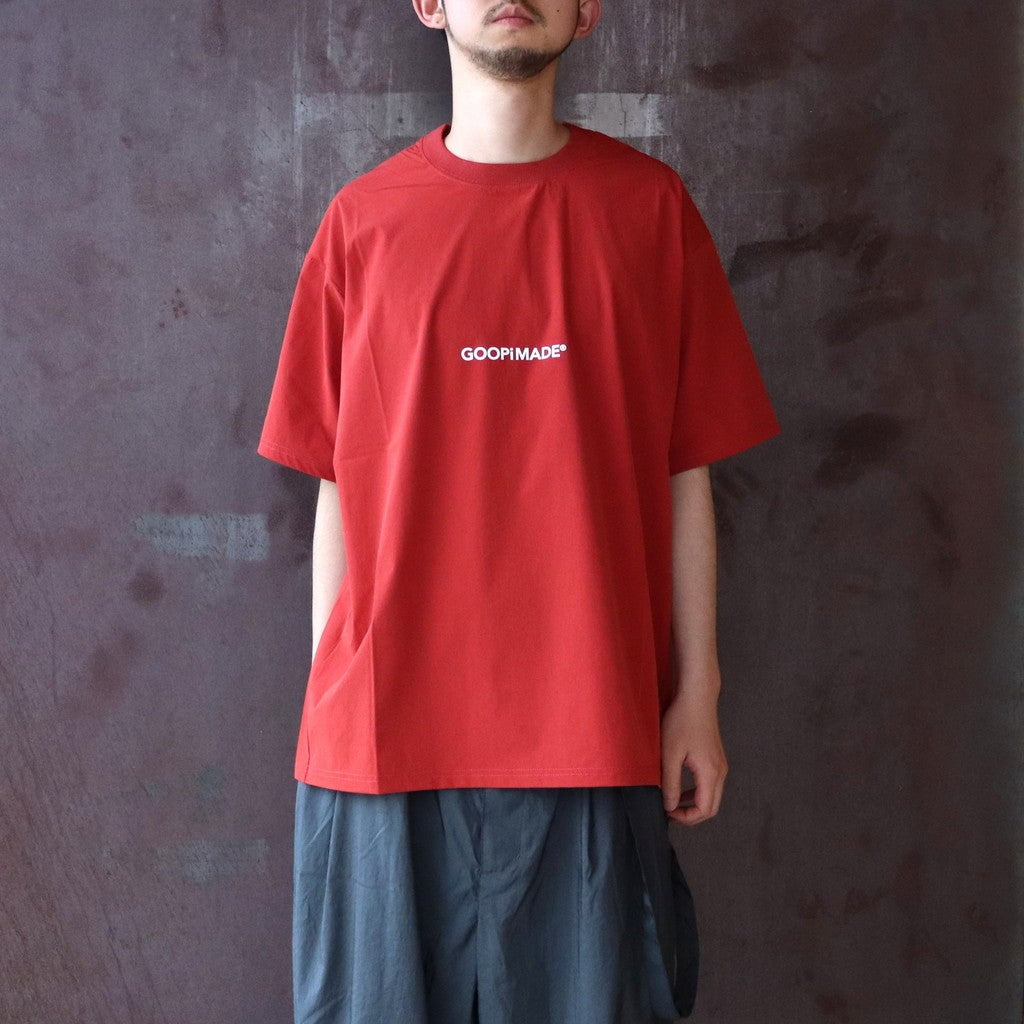 「DE-G」 It’s GOOPiMADE Logo Tee #Apple [GOOPI-26SS-APR-02]