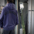 HEAVY WEIGHT PULLOVER HOODED SWEAT SHIRT ( TYPE-2 ) #PURPLE [25SS-WMC-SS04]