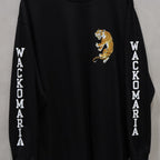 TIM LEHI | CREW NECK LONG SLEEVE T-SHIRT ( TYPE-2 ) #BLACK [24FW-WMT-LT02]