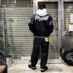 MAJESTIC | VARSITY JACKET #BLACK [23AW-FS-02/FS1281]