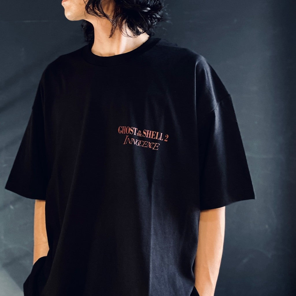 GHOST IN THE SHELL 2 INNOCENCE | CREW NECK T-SHIRT -TYPE 2- #BLACK [INNOCENCE-WM-TEE02]