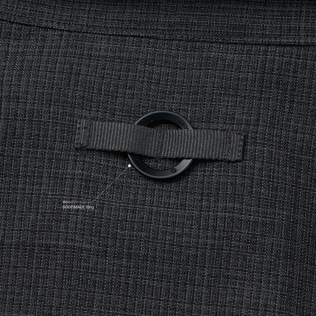 「GNV-S1」 SOFTBOX Oversized Strap Shirt #GRAY [GOOPI-24SS-APR-03]