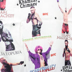 UFC | S/S HAWAIIAN SHIRT ( TYPE-1 ) #WHITE [UFC-WM-HI01]