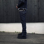 MARK / Canvas Monkey Shoes #BLACK [S16W716]