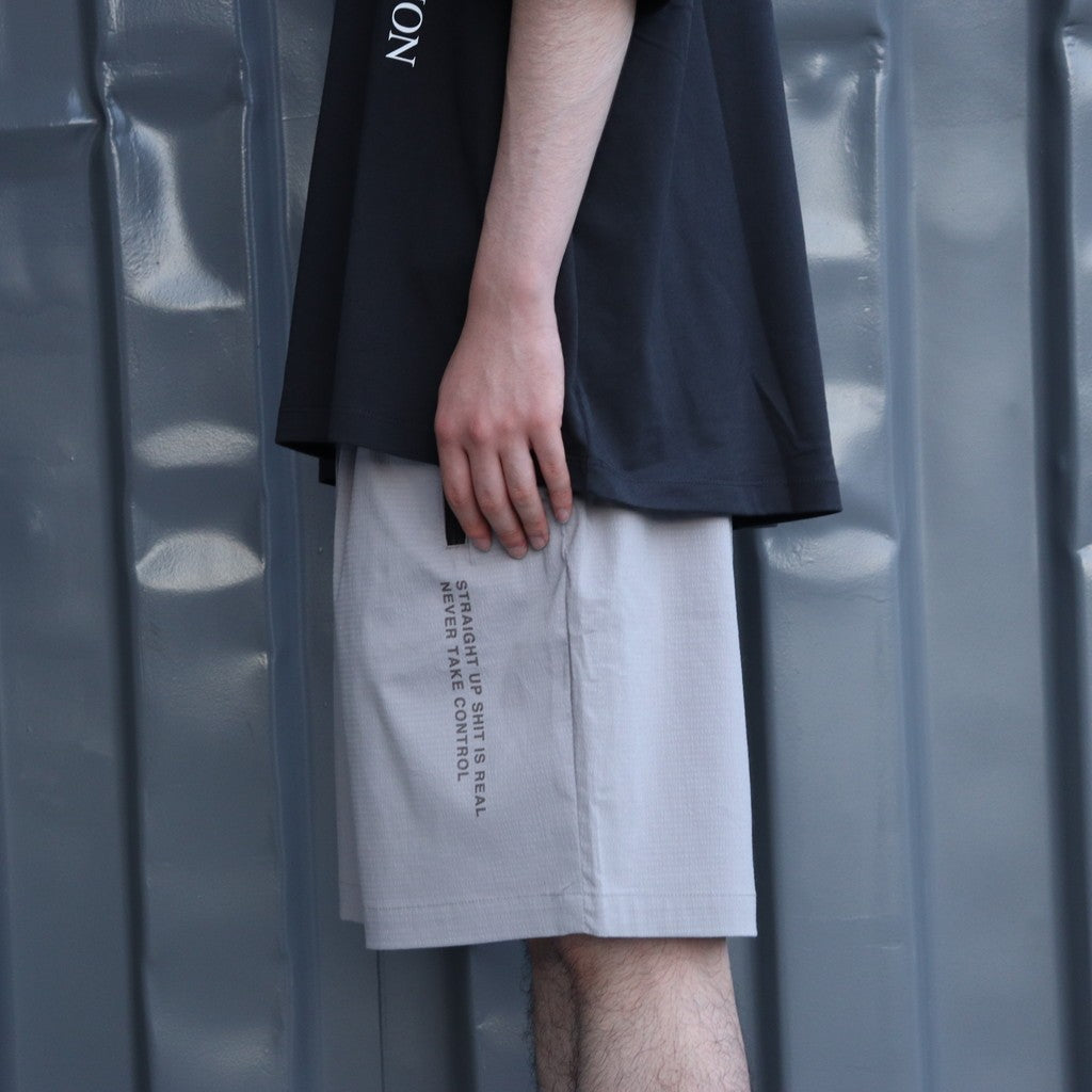 LABEL LOGO 衝浪短褲 #灰色 [SU25-B07]