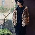 NANGA | LEOPARD FUR MOUNTAIN PARKA #BEIGE [26FW-WMO-NA09]