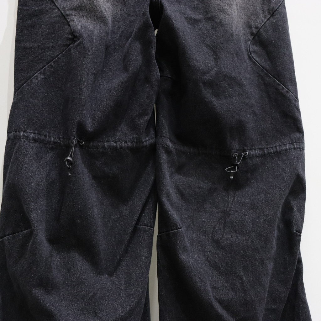 CPG | RHOMBUS DENIM PANTS #BLACK [25SS-CPG-03 / FS1741