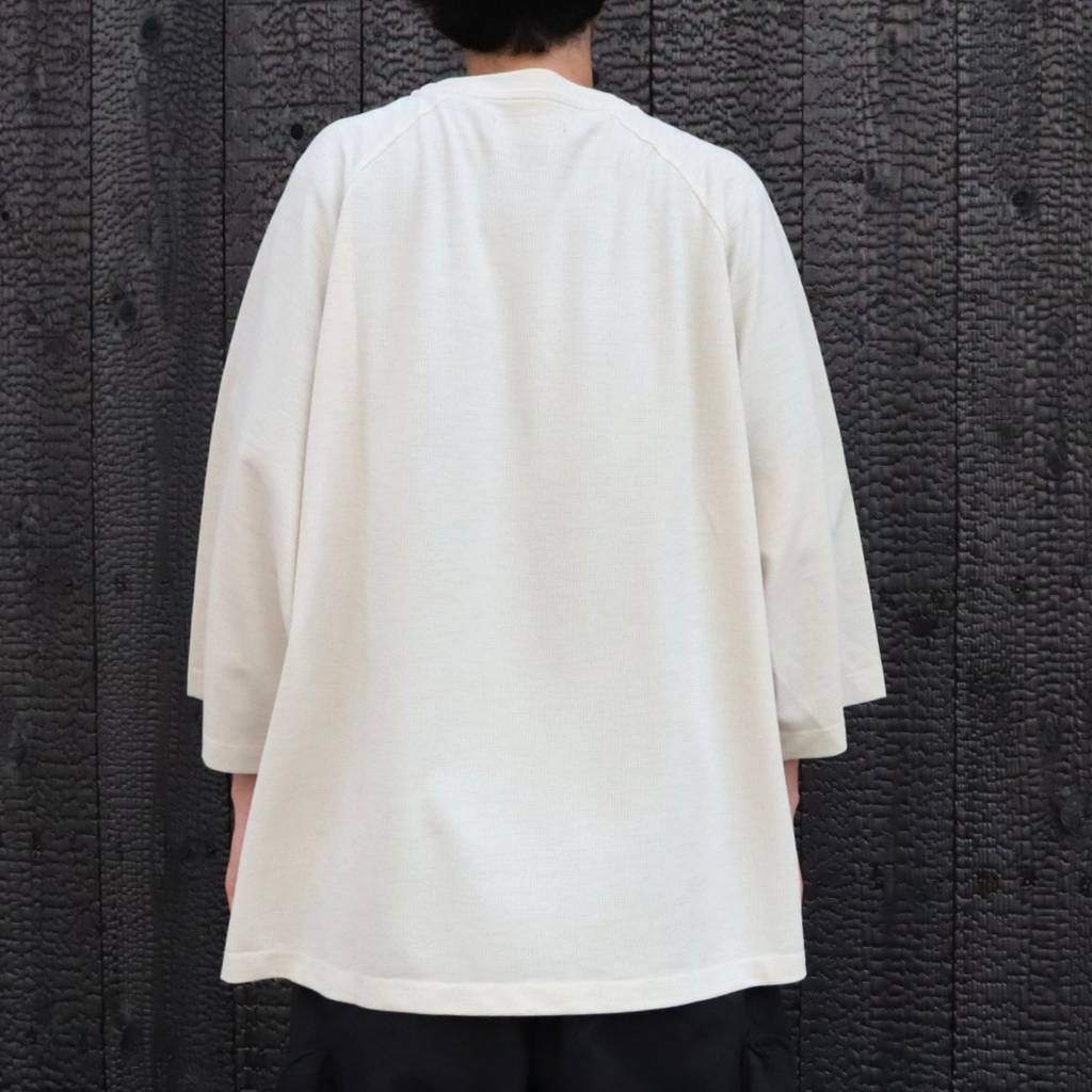 CHIDRY 3/4 SLEEVE T-SHIRT #Ivory [SU26-T01]