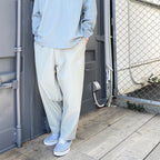 Embroiderd Logo Strech Easy Pants #DEEP BLUE GRAY [CCC-241P004]