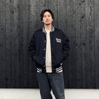 WASHED MIDDLE WEIGHT CREW NECK SWEAT SHIRT #IVORY [26SSE-WMC-SS03]