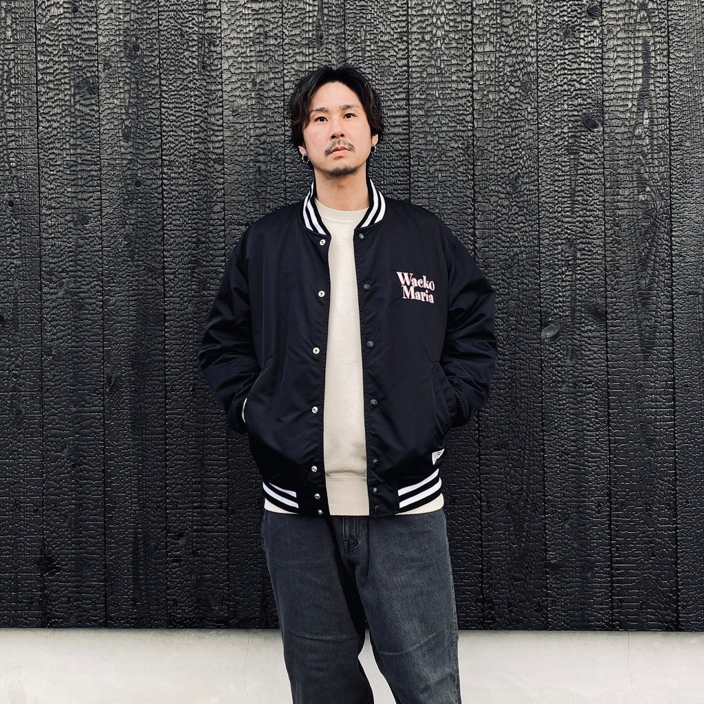 WASHED MIDDLE WEIGHT CREW NECK SWEAT SHIRT #IVORY [26SSE-WMC-SS03]