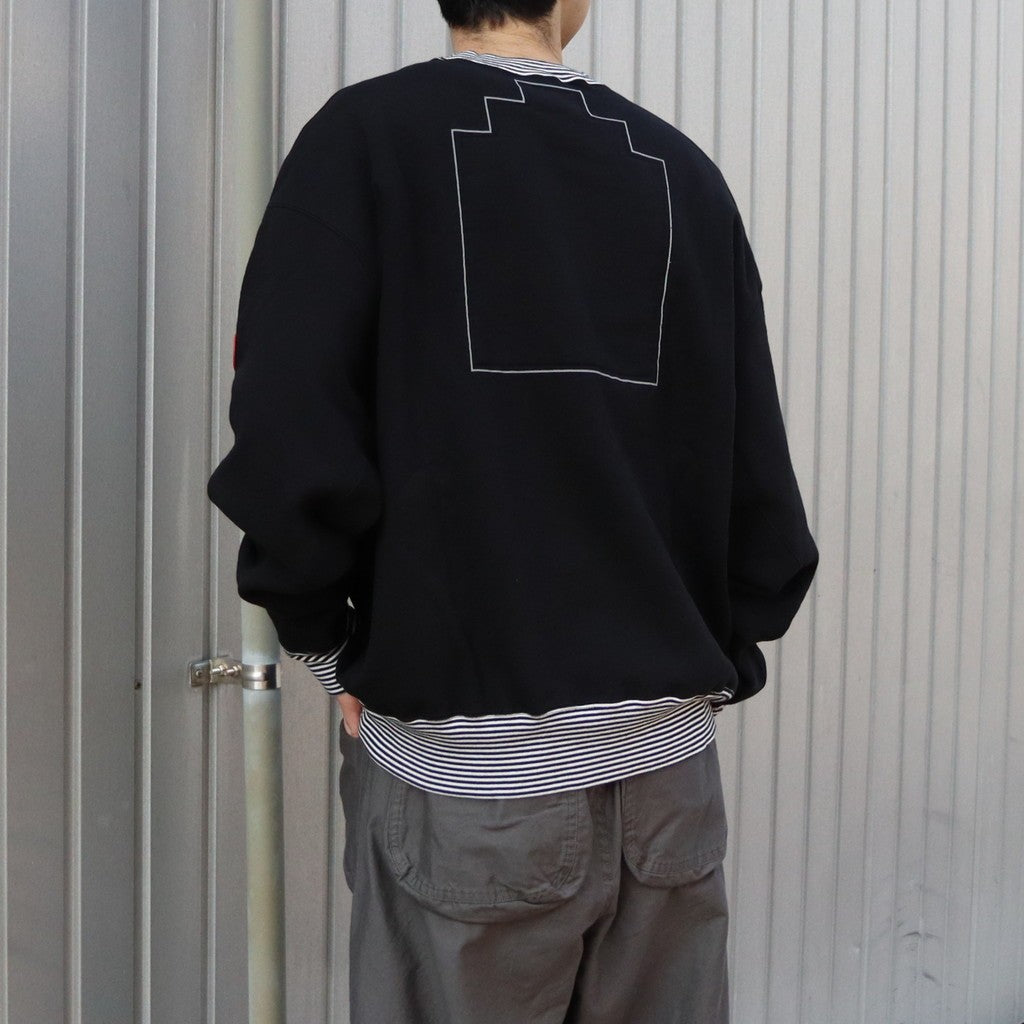 LIPS DISPLAY CREW NECK BLACK #BLACK [CES28CS04] – cocorozashi