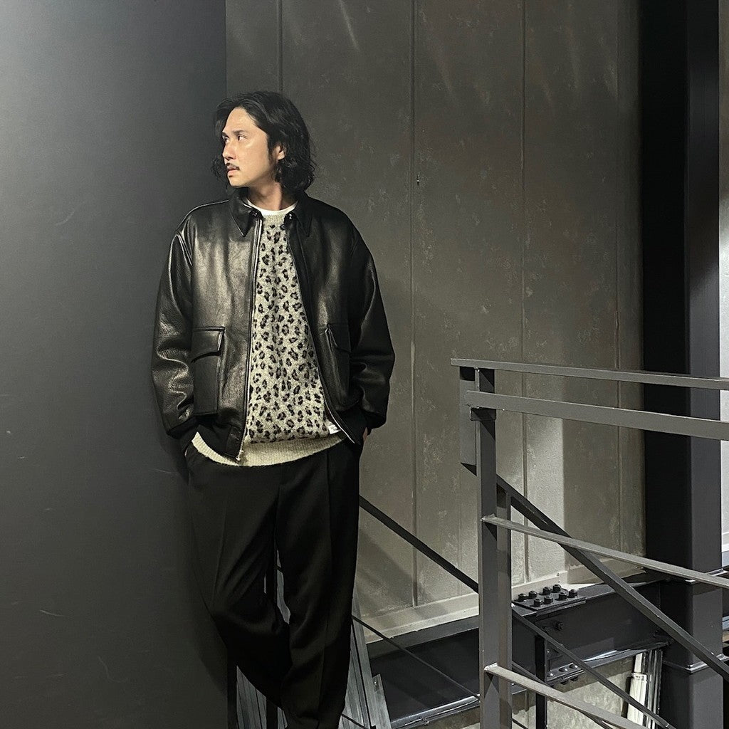 A-2 FLIGHT JACKET #BLACK [24FW-WMO-BL07]