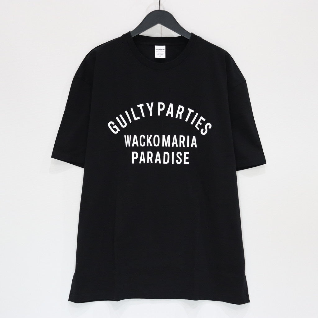 WASHED HEAVY WEIGHT CREW NECK T-SHIRT ( TYPE-10 ) #BLACK [25SS-WMT-WT10]