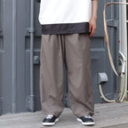 乾爽寬鬆休閒褲 #炭灰色 [SU25-B08]