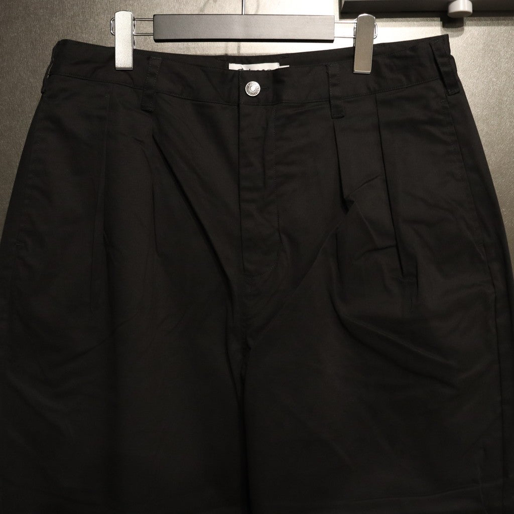 TWILL BOHEMIAN PANTS #CHARCOAL [24SS-B06]