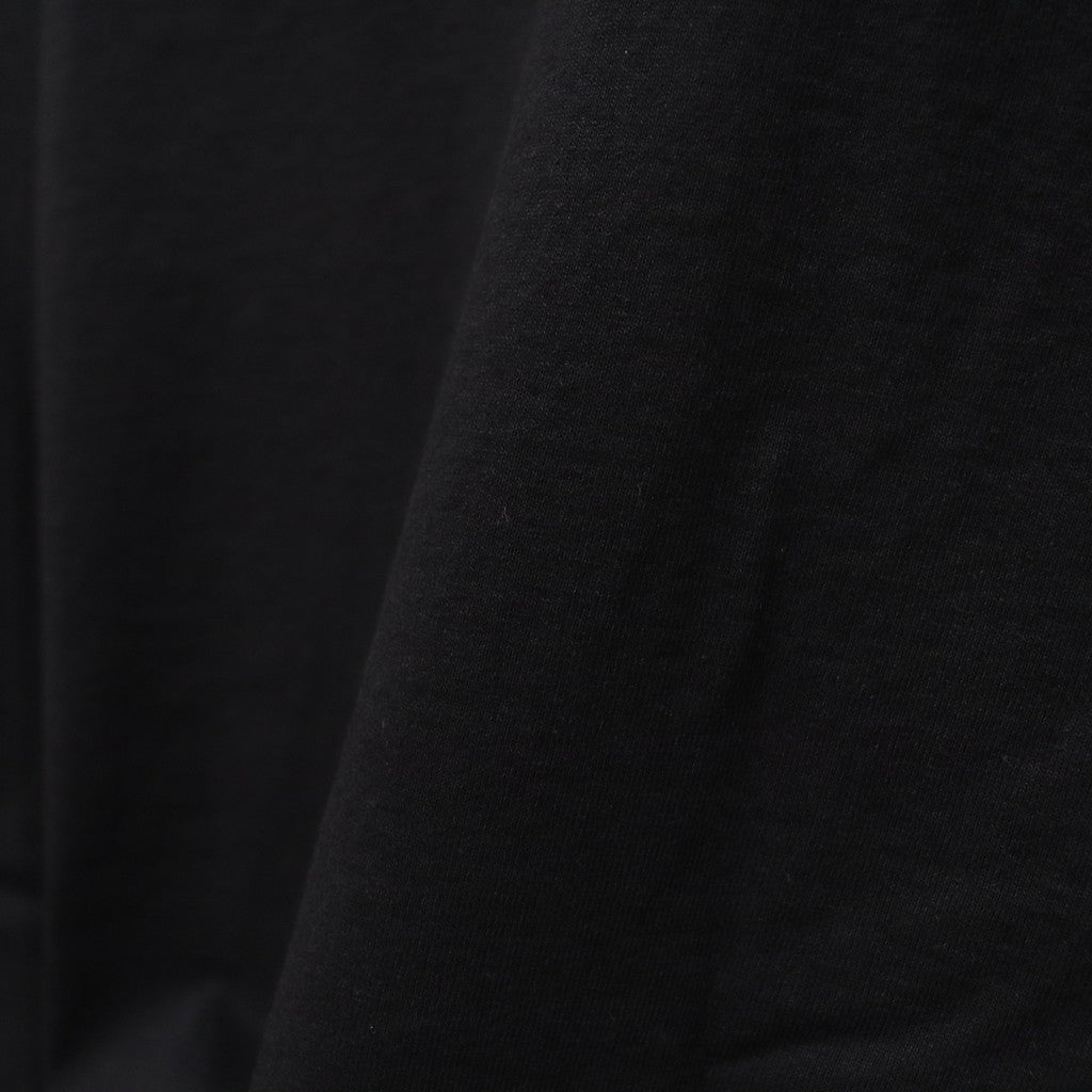 水洗重磅圓領T卹（12型）#黑色 [25SS-WMT-WT12]