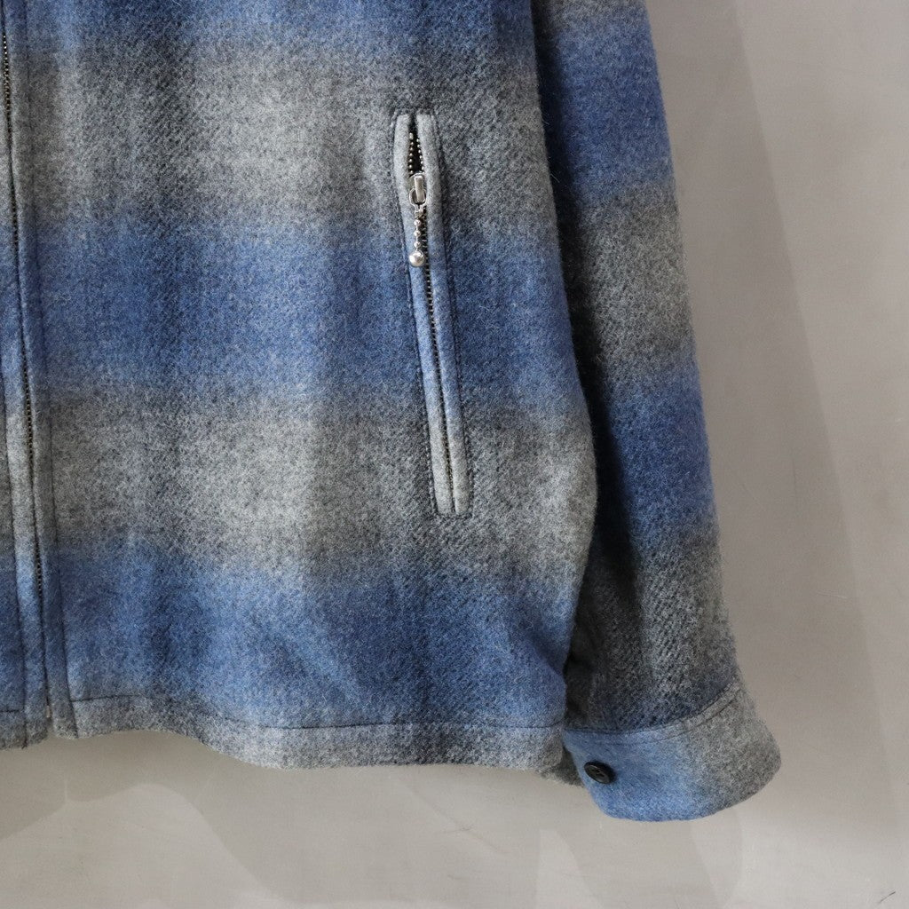 OMBRE CHECK 50'S JACKET ( TYPE-2 ) #BLUE [24FW-WMO-BL22]