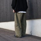BAGGY PIPE PANTS #Olive [SS26-B09]