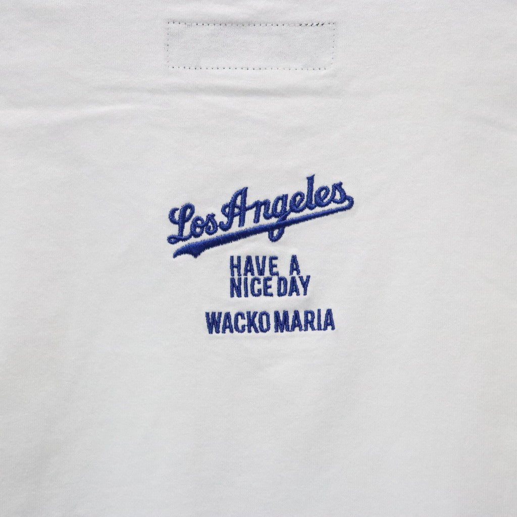 MLB | LA | CREW NECK T-SHIRT ( TYPE-2 ) #WHITE [MLB-WM-TEE02]