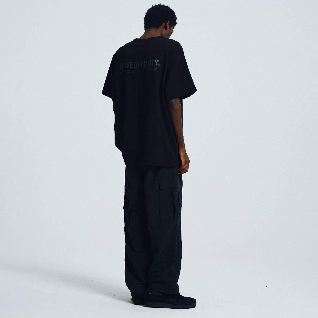 BACK LOGO TEE #BLACK [HOD26-01-TS006]