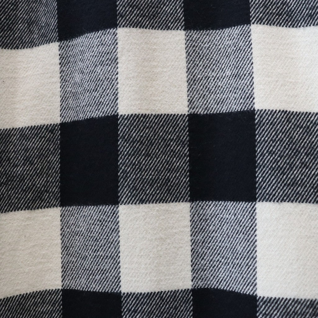 法蘭絨常規領襯衫 #白色 [24FW-WMS-RC01]