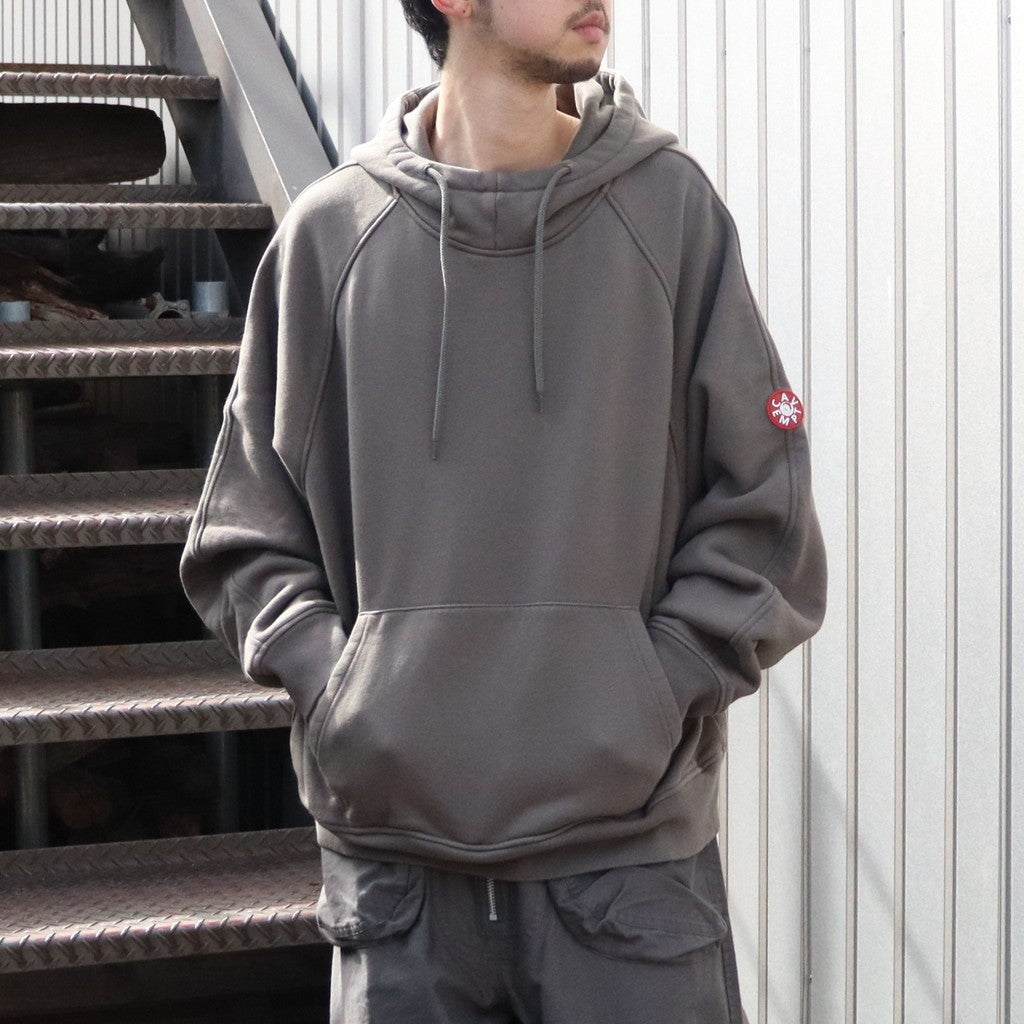 SOLID BIG HEAVY HOODY #KHAKI [CES29CS07]