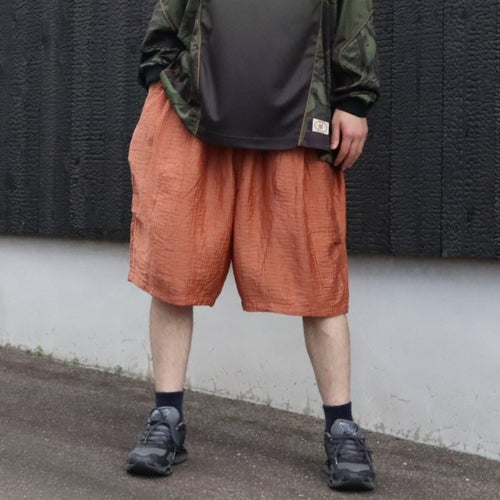 RAYON BIG SHORTS #Apricot [SU26-B03]