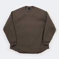 TECH THERMAL CREW L/S #BROWNKAHKI [BE-34025W]