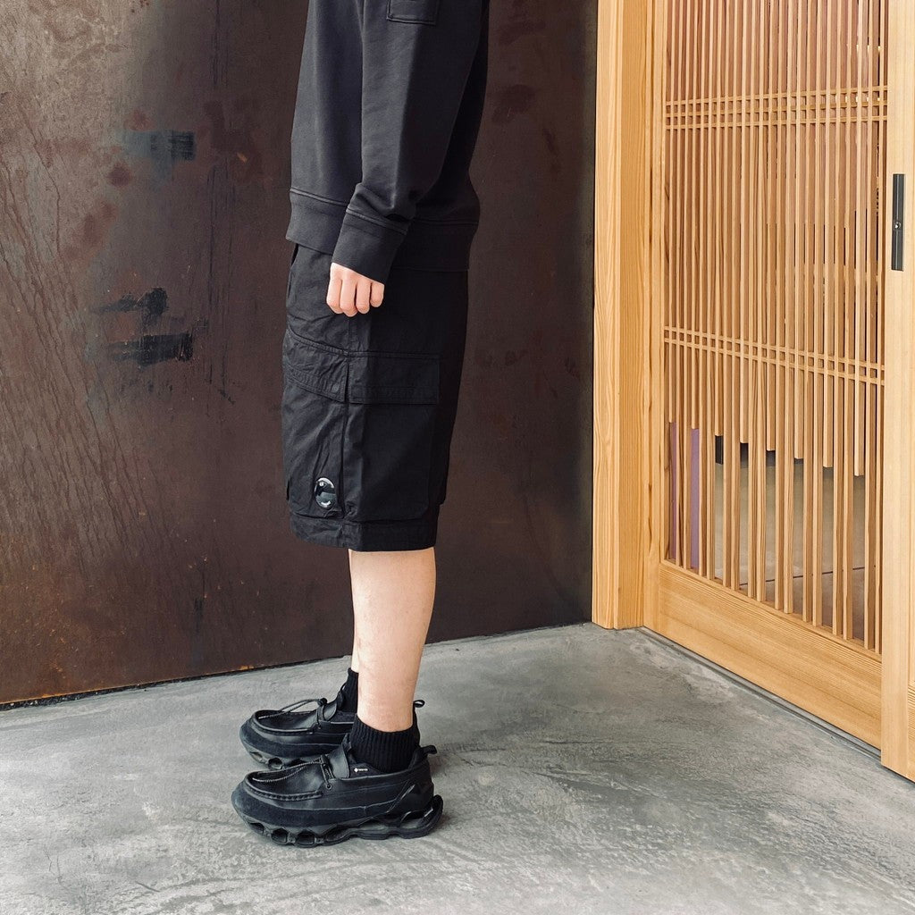 MICRO-REPS BOXY LENS SHORTS #BLACK 999 [20CMBE127A]