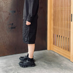 MICRO-REPS BOXY LENS SHORTS #BLACK 999 [20CMBE127A]