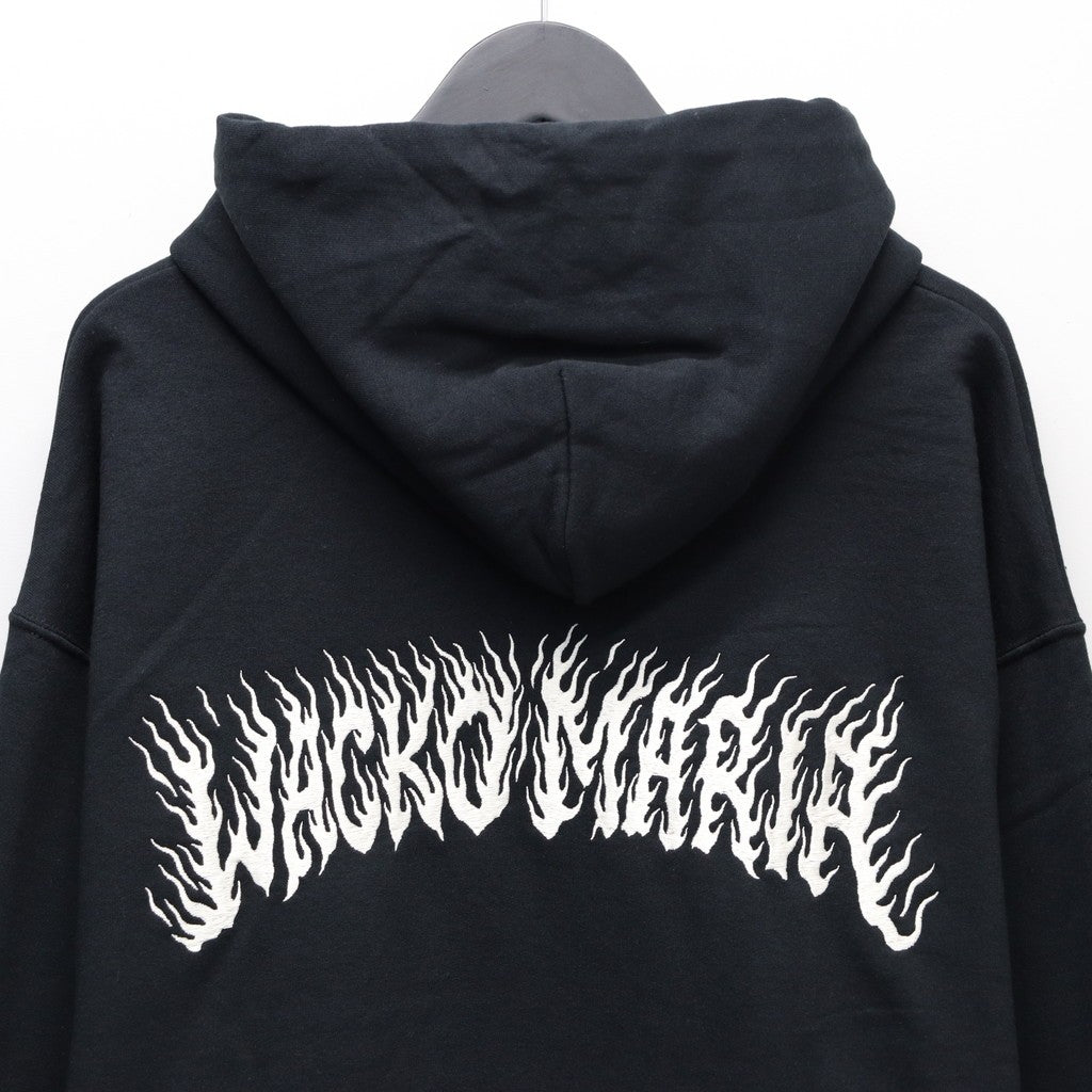 TIM LEHI | PULLOVER HOODED SWEAT SHIRT #BLACK [25FW-WMC-SS11]