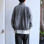 PANELED DIGI7 ZIP JACKET #GREY [CES30JK13]