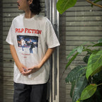 PULP FICTION | CREW NECK T-SHIRT ( TYPE-4 ) #WHITE [PF-WM-TEE06]