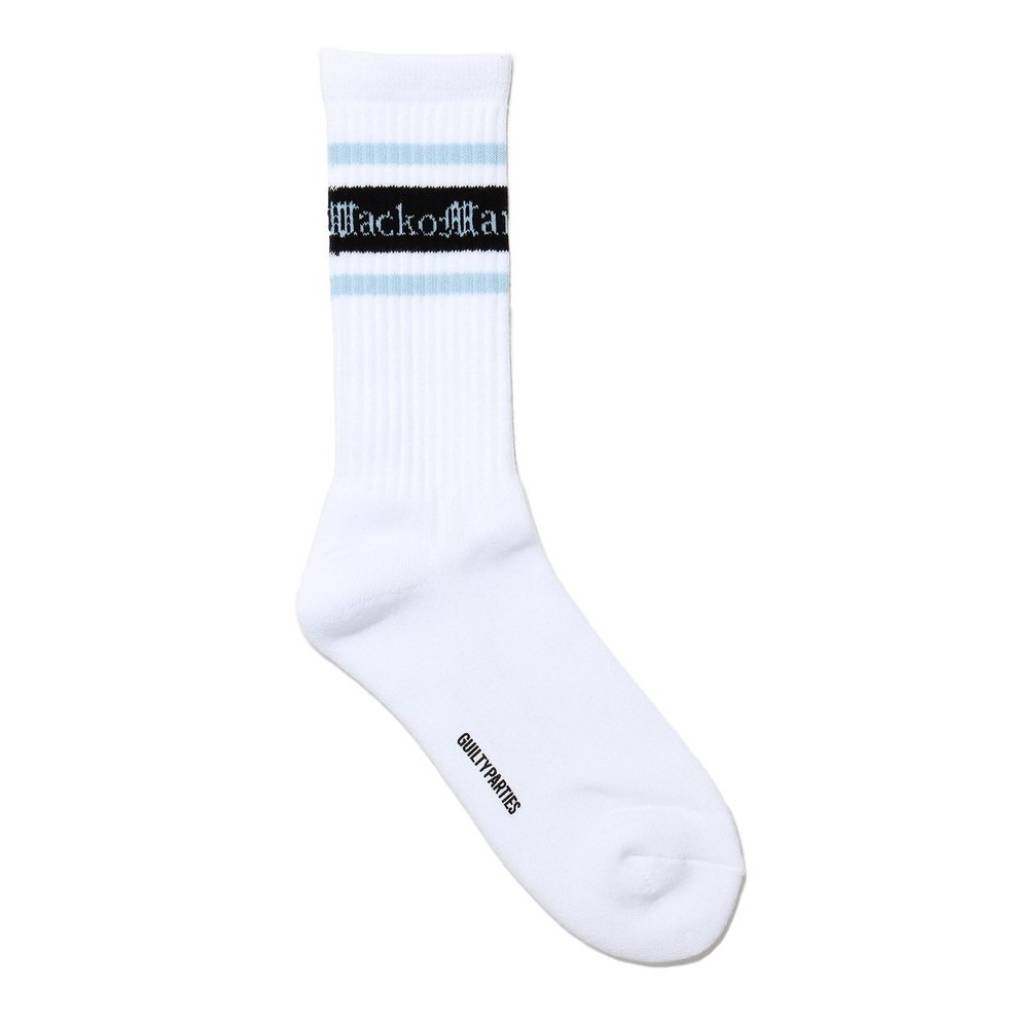 SKATER SOCKS -TYPE 2- #WHITE-SAX [24SS-WMA-SO02]