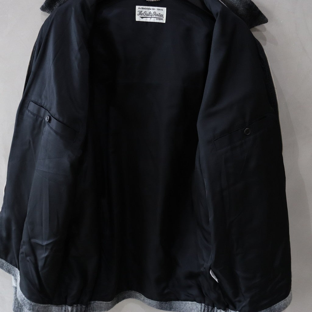 OMBRE CHECK 50'S JACKET (TYPE-2) #GRAY [24FW-WMO-BL22]