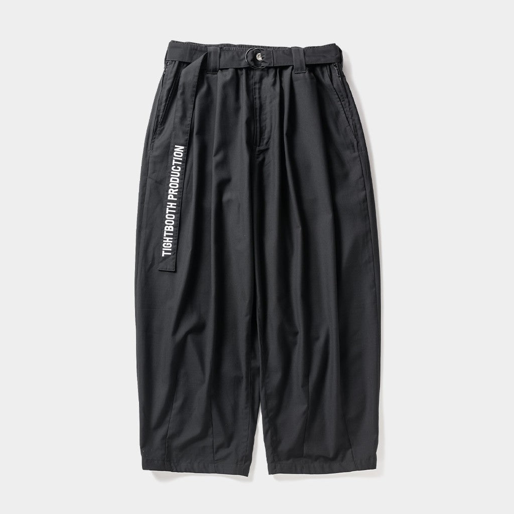 BAGGY SLACKS #BLACK [SS24-B10]