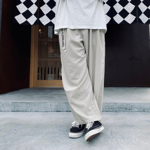 TRO BAGGY SLACKS #Greige [SU26-B09]
