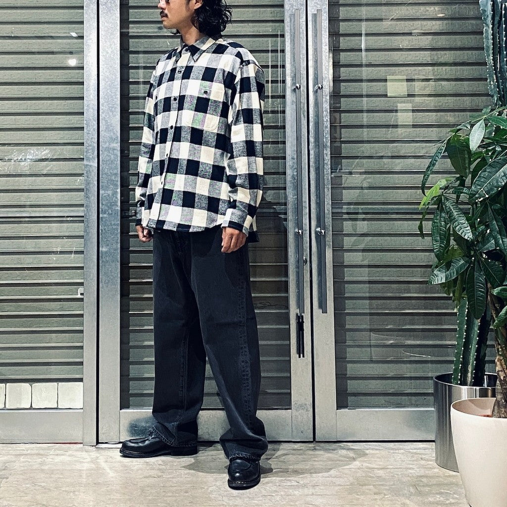 WASHED DENIM PANTS #BLACK [24FW-WMP-PT01]