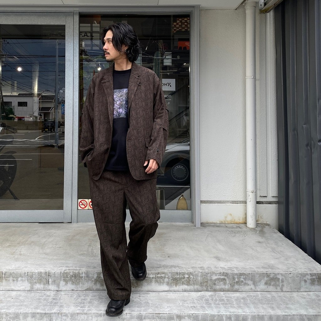 TECH 2B JACKET PAISLEY #BROWN [BJ-51024]