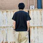 SALISH LODGE TEE AGED #88/12 BLACK [BW261-SLT]