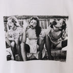 ELLEN VON UNWERTH | WASHED HEAVY WEIGHT CREW NECK T-SHIRT ( TYPE-2 ) #WHITE [EVU-WM-WT02]